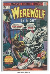 Werewolf by Night #32 © August 1975, Marvel Comics